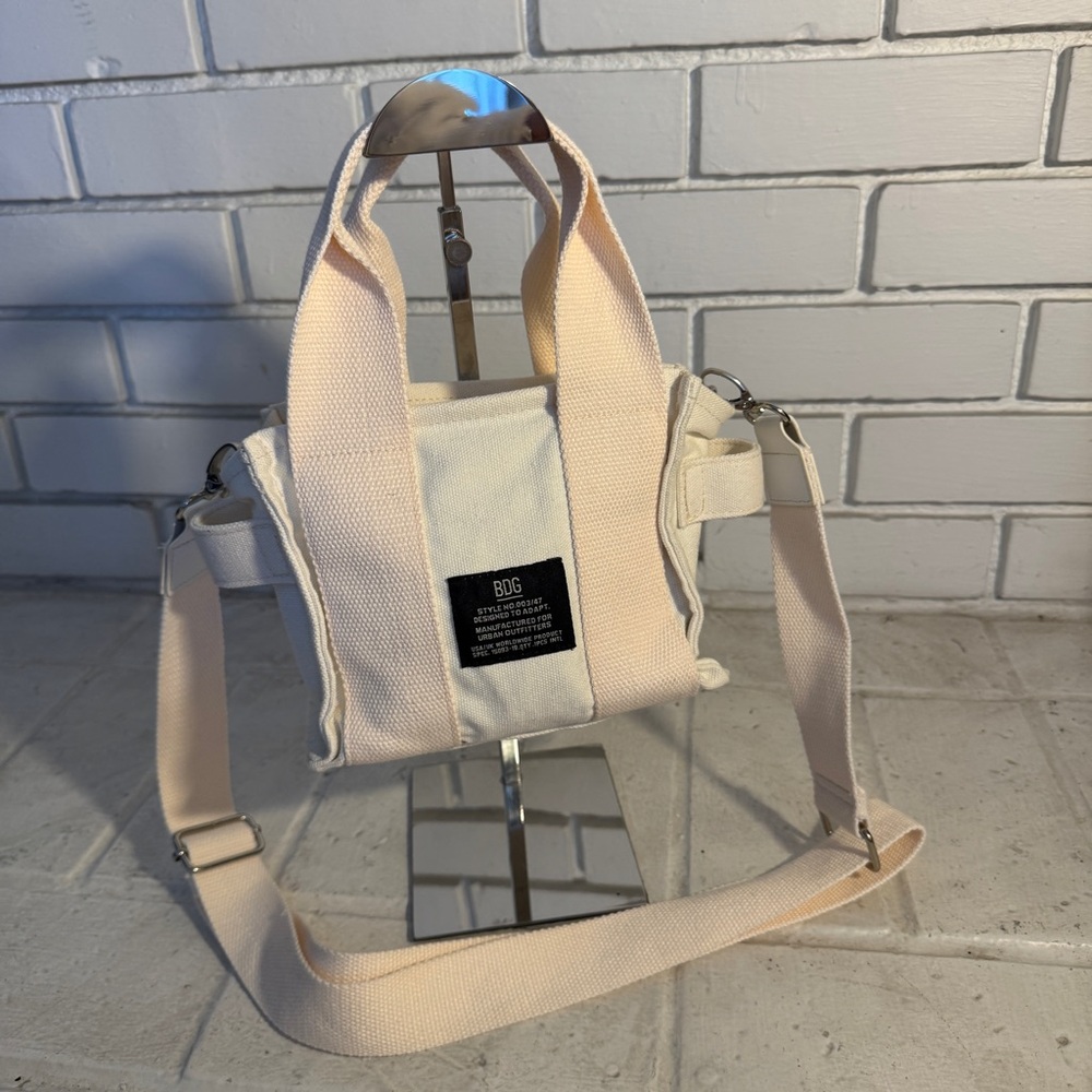 BDG Serena Mini Tote Bag with Crossbody Strap - NEW